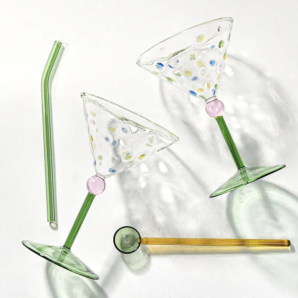 Dottie Stem Glass Cup