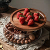 Natural Handcrafted Wooden Food Container For Eco Friendly Kitchen Storage