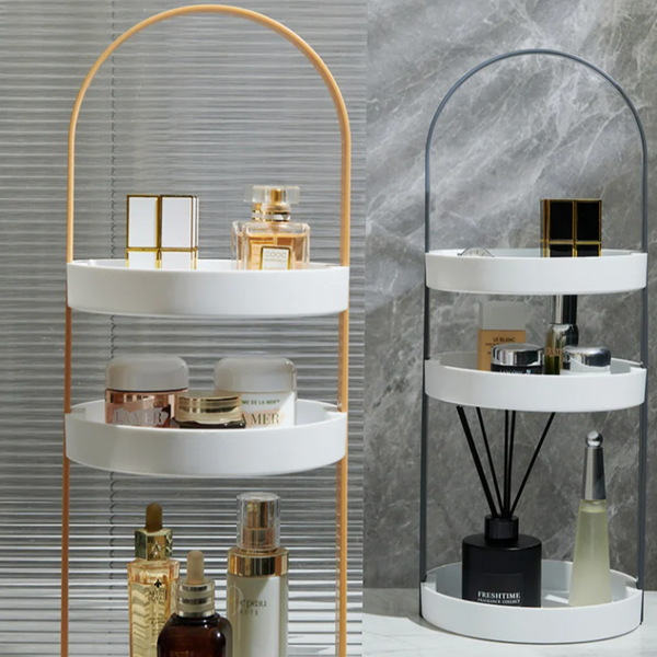 Stacking Cosmetic Organizer For Vanity Beauty Essentials Ample Storage