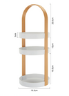 Stacking Cosmetic Organizer For Vanity Beauty Essentials Ample Storage