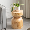 Handcrafted Premium Wood Stool For Rustic Home Accent Seating