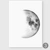 Elegant Moon Phase Canvas Wall Art Set For Home Living Room