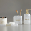 Luxury Pearl 3 Piece Bathroom Accessory Set For Elegant Decor