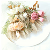Premium Faux Dried Rose Bundle For Home Decor And Flower Arrangements