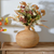 Handcrafted Natural Rattan Vase For Modern Home Flower Display