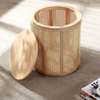 Woodland Haven Storage Wooden Side Table Elegant Design
