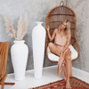 Dried Pampas Grass Plumes 10 Piece Set Natural Elegant Home Decor