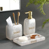Luxury Pearl 3 Piece Bathroom Accessory Set For Elegant Decor