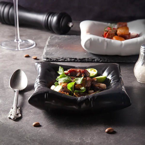 Haven Bowl Serenity Design Elegant Curves Luxury Dining Serving Bowl