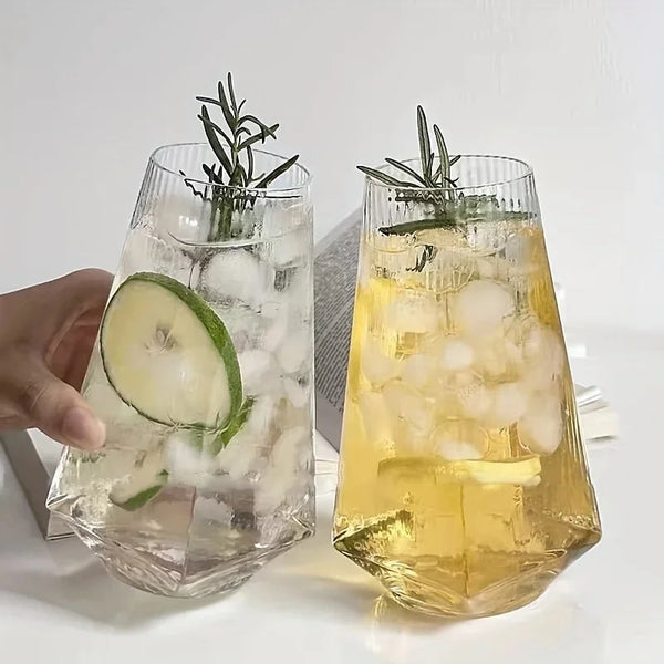 Vertical Flow Highball Glass
