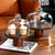 Premium Acacia Wood Serving Stand Elegant Dessert Display Platter