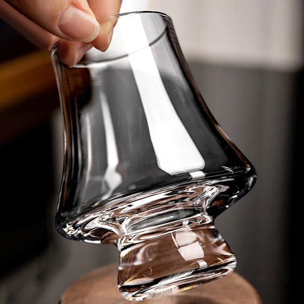 Whiskey Glasses 4 Piece Set Premium Crystal Glass Elegant Tasting