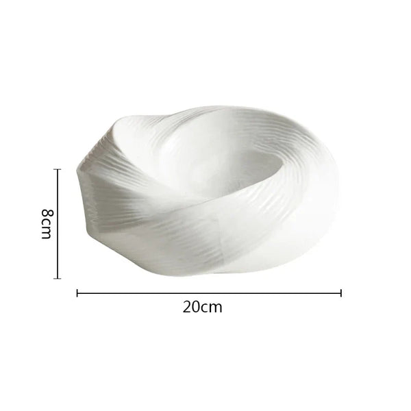 Changing Seas Whirlpool Bowl Ocean Inspired Creative Kitchen Serving Bowl