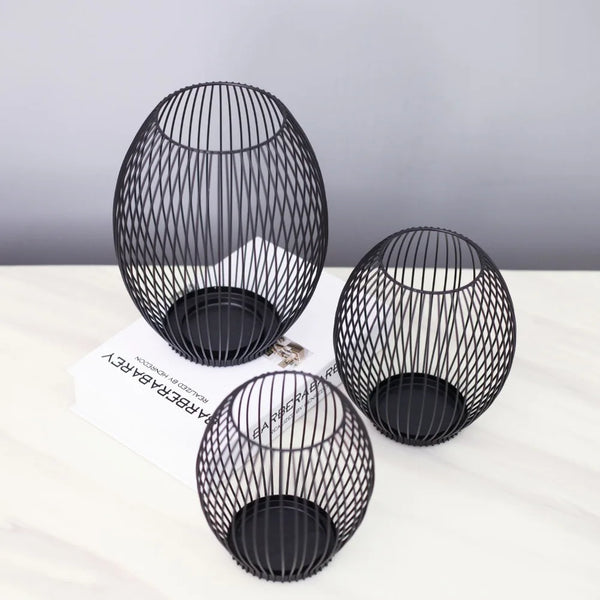 Premium Iron Candle Stand For Tabletop Home Decor Accent