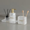 Luxury Pearl 3 Piece Bathroom Accessory Set For Elegant Decor