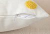 Sweet Daisy Embroidered Pillow