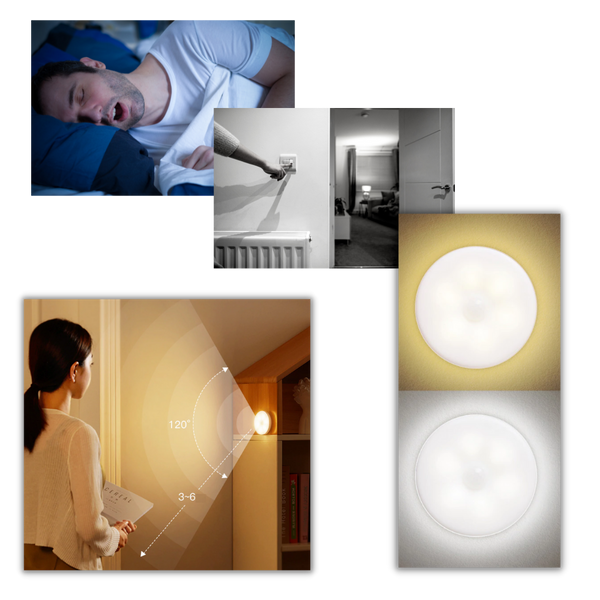 Motion Sensing LED Light For Safer Hallways And Steps At Night