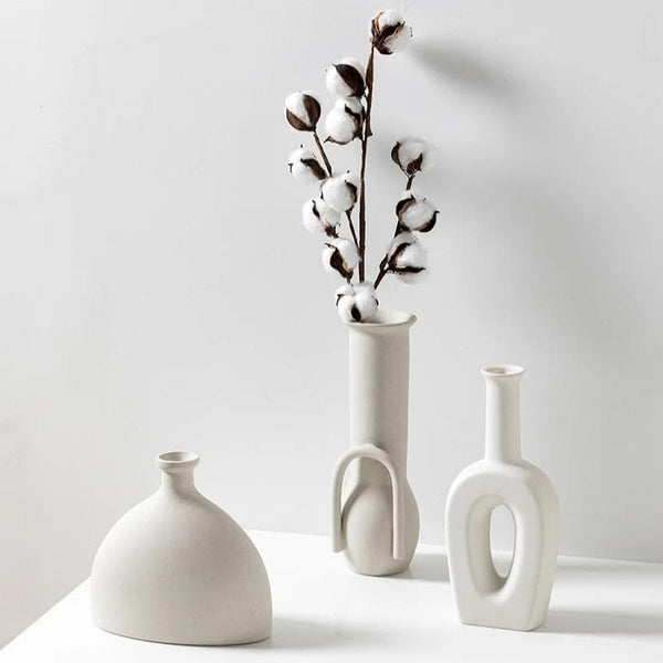 Serenity Ceramic Bud Vases & Accents