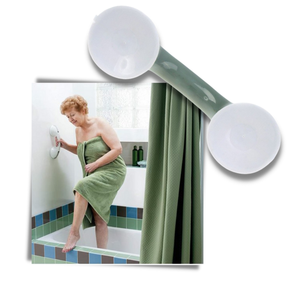 Premium Bath Grab Bar With Wide Grip For Safer Showers