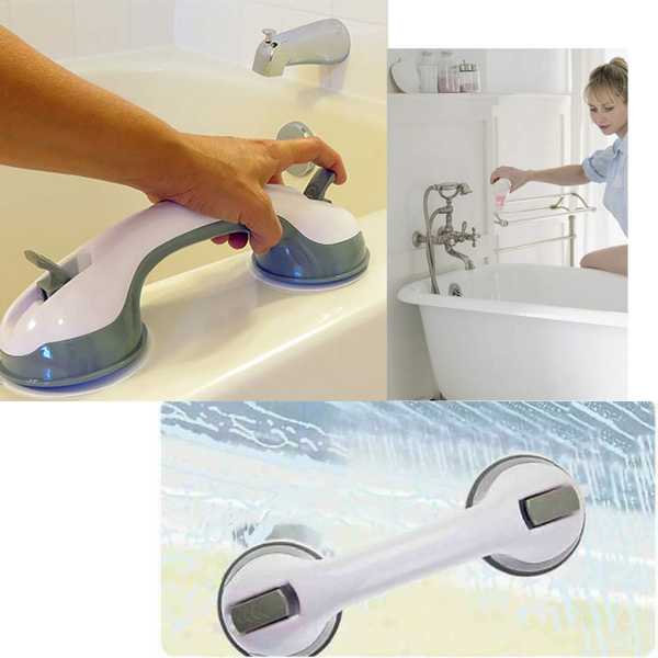 Premium Bath Grab Bar With Wide Grip For Safer Showers
