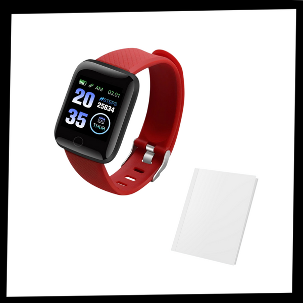 Touchscreen Smart Watch With Real Time Activity Tracking And Large HD Display