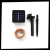 Solar Powered LED String Lights With 8 Modes And 16 Hour Run Time