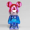 Space Bear Metallic Sculpture Figurine
