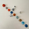 Space Crafts Planet Magnet Figurines