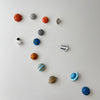 Space Crafts Planet Magnet Figurines