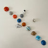 Space Crafts Planet Magnet Figurines