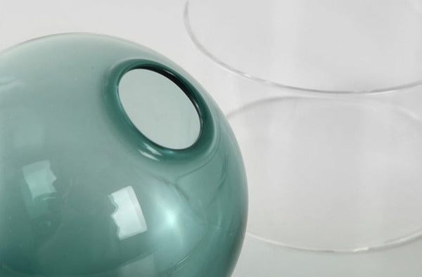 Sphere Balance Glass Vase
