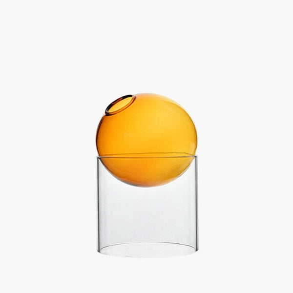 Sphere Balance Glass Vase