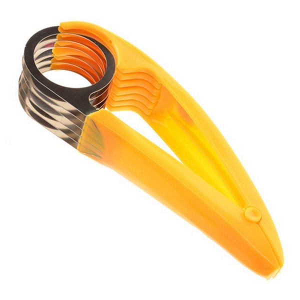 Premium Stainless Banana Slicer For Fast Even Slices Every Time
