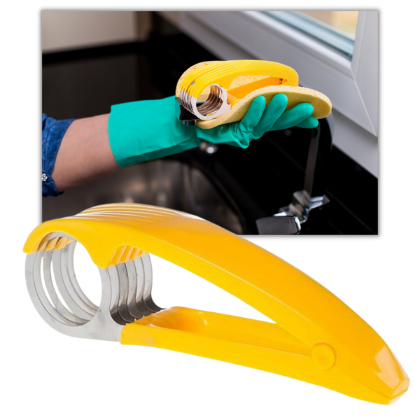 Premium Stainless Banana Slicer For Fast Even Slices Every Time
