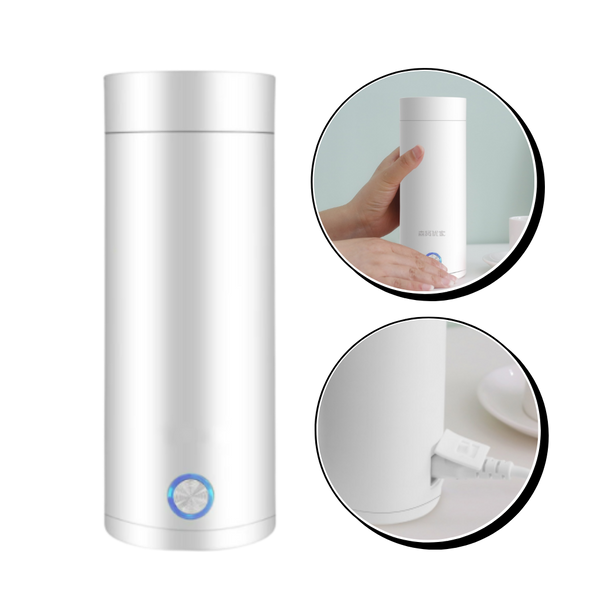 Stainless Steel 400ml Portable Water Boiler For Hot Beverages On The Go