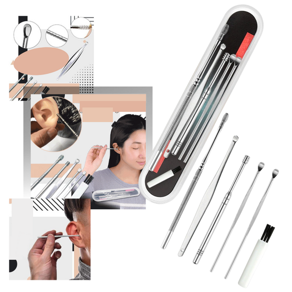 Stainless Steel Ear Cleaning Kit For Safe Hygienic Ear Care