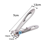 Heavy Duty Nail Clippers For Thick Nails With Wide Jaw Stainless Steel