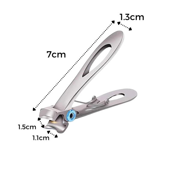 Heavy Duty Nail Clippers For Thick Nails With Wide Jaw Stainless Steel