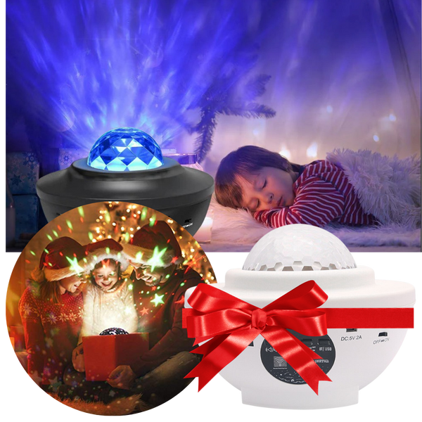 Starry Night Sky Projector With Bluetooth Speaker For Relaxing Ambience