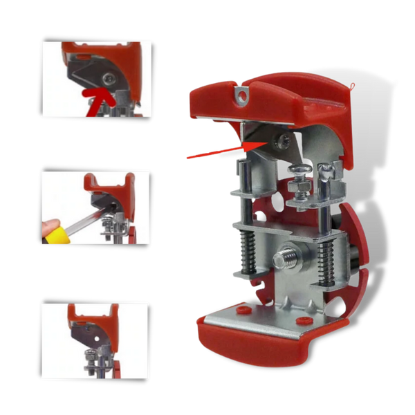 All Purpose Handheld Wire Stripper With Safe Efficient Blades