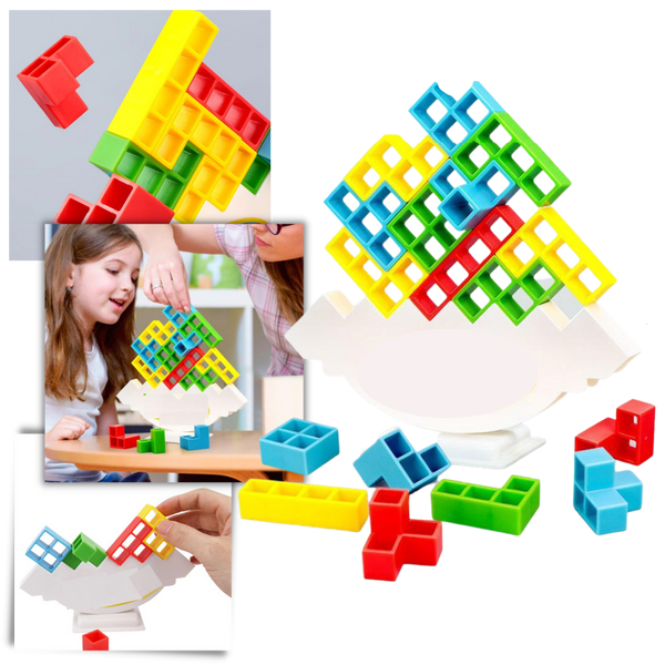Educational 3D Balance Block Stack Game To Boost Creativity For Kids