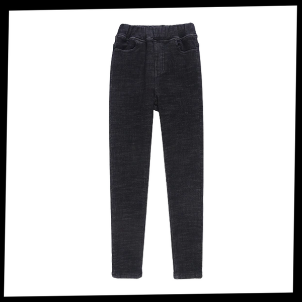 Women's Thermal Fleece-Lined Jeggings With Cozy All-Day Warmth