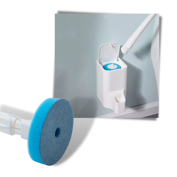 Premium Disposable Toilet Brush With Ergonomic Grip For Odor Control