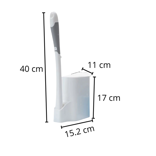 Premium Disposable Toilet Brush With Ergonomic Grip For Odor Control