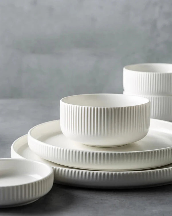 Tim Matte Glazed Ceramic Dinnerware