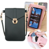 Touchscreen Phone Crossbody Bag With Secure Access And Pockets