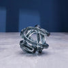 Twisted Coil Glass Sculpture