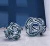 Twisted Coil Glass Sculpture