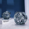 Twisted Coil Glass Sculpture