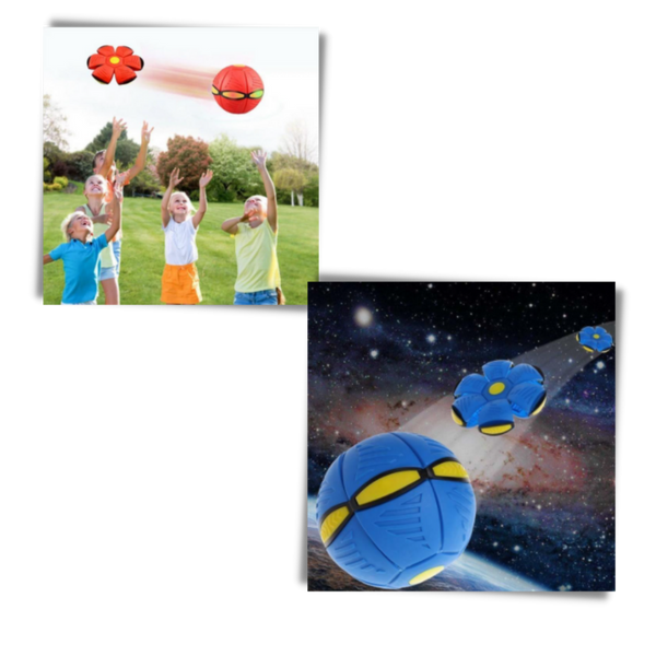 UFO Two In One Transforming Ball Toy For Active Play And Health